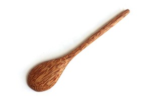 Cuchara de Servir de Madera Ecológica, Hecha a Mano, Natural, Capacidad de 10 ml, para Fiestas, para Mezclar Sopa, Arroz, Curry, Salsas, Utensilio de Cocina Saludable - Product Image 2
