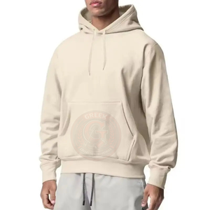 Sudadera con Capucha Extra Grande de Corte Holgado para Hombre, Cómoda Sudadera de Algodón con Tela Premium para Estilo de Vida y Moda - Product Image 4