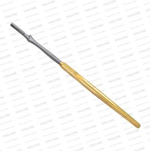 Manche de scalpel chirurgical en acier inoxydable, instrument médical réutilisable, certifié CE par Vaslcare - Product Image 4