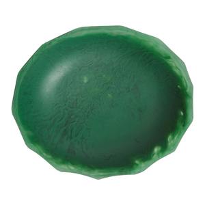 Tazón para Servir de Resina Hecho a Mano en Verde Oscuro con Diseño Artístico Moderno y Antiguo para el Hogar, Hoteles, Restaurantes y Regalos - Product Image 2