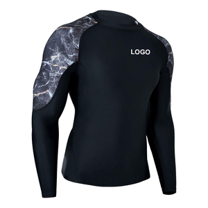 Maillot de compression à manches longues pour homme, séchage rapide, idéal pour le surf, la natation, l'entraînement physique – Fournisseur OEM en gros - Product Image 3