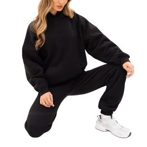 Conjunto Deportivo Unisex Transpirable de Talla Grande con Capucha, Estampado Vintage, de Forro Polar, con Personalización Completa, 100% Algodón - Product Image 6