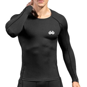 High Quality <b>Men</b> <b>Compression</b> <b>Shirts</b> Moisture Wicking Lightweight Sports Wear <b>Compression</b> <b>Shirt</b> <b>For</b> Adult <b>Men</b> - Product Image 4