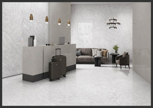 High Quality Porcelain Tile 120x180 cm 9mm Thickness Modern Style Glossy Surface for Apartment School and Hotel Use - Product Image 5