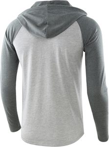 Sudadera con Capucha de Felpa de Algodón Premium para Hombre, Estilo Casual Urbano, Corte Regular, Manga Larga, Cálida para Invierno, Ecológica - Product Image 2