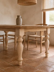 Solid wood table Solid Wood Furniture Leg Traditional Gourd Shape Table Base Home Office Use Easy Installation - Product Image 3