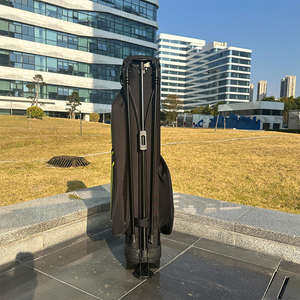 Bolsa de Golf Plegable Unisex de Cuero PU OEM, Impermeable, Ligera y Elegante, Bolsa de Transporte para Palos de Golf con Logotipo Personalizado, Profesional - Product Image 3