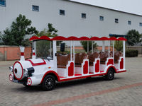 BFF Kepler, homologué CE, fabriqué en Chine, 23 places, moteur à courant alternatif, batterie au lithium, usine chinoise, 23 places, bus touristique ouvert, mini-bus