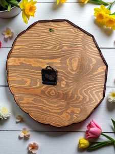 Nature Flow Wood And Moss <b>Clock</b> Evergreen Canyon Wall <b>Clock</b> Moss Creek Rustic Wood <b>Clock</b> Timber Trail Nature <b>Clock</b> Verdant River - Product Image 4