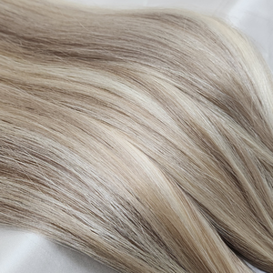 Extensions de cheveux humains vierges vietnamiens Dream Hair T05, couleur blonde piano, 8 pouces, double trame, tissage à la machine |   Robuste et Sûr - Product Image 1