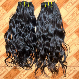 Cheveux vierges à 100 %, double trame machine, prix de gros, Deep Wave - Product Image 1