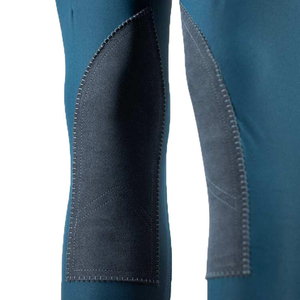 Pantalon d'équitation pour femmes, respirant, léger, extensible dans quatre directions, coupe ajustée, fermeture à cordon, logo brodé - Product Image 4