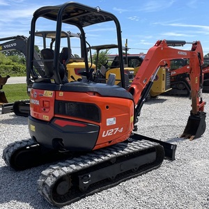 รถขุดขนาดเล็ก Kubota U27-4 แบบ Zero Tail Swing มือสอง 5 ตัน เครื่องยนต์ดีเซล พร้อมปั๊มไฮดรอลิก เกียร์บ็อกซ์ และลูกปืน ขาย - Product Image 3