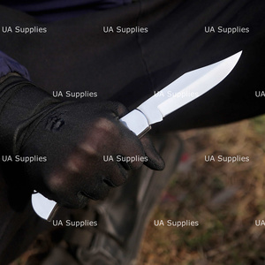 UA Supplies Handmade Carbon Steel Hunting Clip Point Folding <b>Knife</b> 0.5mm Blade Thickness 7in Overall Length OEM Customizable - Product Image 5