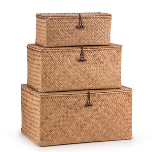 Top trending seagrass <b>collapsible</b> gift box big medium small sea grass gifts boxes fast shipping - Product Image 3