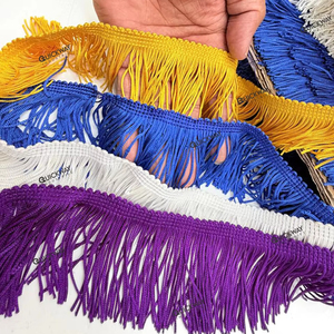 Cinta de Flecos de Cadena Multicolor de Alta Calidad para Manualidades, Decoración de Vestidos y Cortinas - Product Image 1