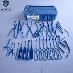 Ensemble d'instruments maxillo-faciaux de haute qualité, entièrement en acier inoxydable, kit d'instruments chirurgicaux pour la chirurgie orale et faciale, pour la dentisterie - Product Image 2