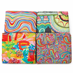 ผ้าป๊อปลินหวีเนื้อนุ่ม ระบายอากาศได้ดี น้ำหนักเบา เป็นมิตรต่อสิ่งแวดล้อม พิมพ์ลายหลากสี สำหรับเสื้อผ้าเด็กชายและเด็กหญิง - Product Image 1