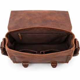 Sac messager vintage en cuir, sac à bandoulière, sacoche pour ordinateur portable, unisexe, pour le travail, les voyages, fait main, pour le bureau, usage quotidien, cadeau, porte-documents rétro - Product Image 4