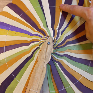 Abanico de Bambú Vietnamita Natural Color Bronceado para un Estilo Gourmet Creativo y un Toque Rústico, Color 99 Gold Data Co - Product Image 1