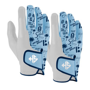 Guante de golf de piel de oveja suave de alta calidad con logotipo personalizado, el más vendido, con el mejor agarre, para niños, mujeres, hombres, adultos y jóvenes, en venta. - Product Image 1