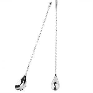 Stainless Steel <b>Bar</b> Spoon <b>Twisted</b> Handle Wedding Mixing Tool Made Logo Newly Steel <b>Bar</b> Spoon Best Price - Product Image 4