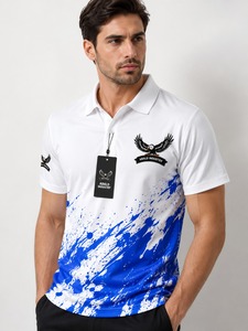 Camiseta Polo Sublimada para Hombre, Tejido Cómodo y de Alto Rendimiento, Diseño Personalizado Impreso, Perfecta para Uniformes Corporativos y Deportes - Product Image 1