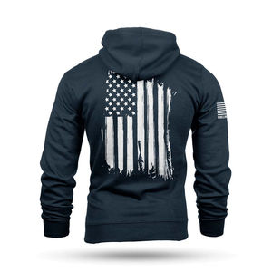 Échantillon gratuit, nouveau design, sweat à capuche pour homme en coton mélangé, fermeture éclair intégrale, sublimation, coupe ample, logo personnalisé et étiquette privée. - Product Image 6