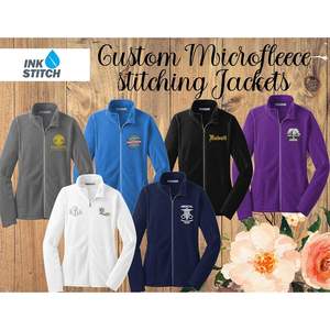 Vestes en microfibre personnalisées pour femmes L223 Broderie personnalisée Ajoutez votre propre logo ou texte pour une touche personnalisée - Product Image 3