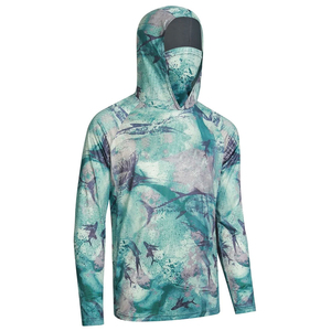 Nouveau design de sweat-shirts de pêche pour hommes avec poches latérales zippées, design OEM, légers, à manches longues, chemise de pêche pour hommes - Product Image 1