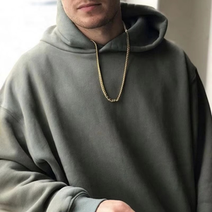 Sudadera con Capucha Personalizada para Hombre, 100% Algodón Tejido, Gruesa, Estilo Oversize, para Correr, con Hombros Caídos y Bordado 3D - Product Image 5