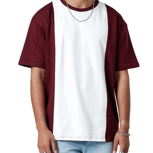 Camiseta de hombre más vendida, 100% algodón, oversize, con hombros caídos, lisa, de gramaje pesado, para hombre - Product Image 1