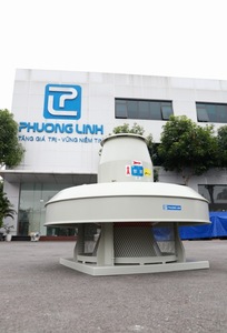 พัดลมแรงเหวี่ยงแบบติดหลังคา ไดเร็คไดรฟ์ สำหรับเครื่องจักรอุตสาหกรรม รุ่น ACPL-4-6D แบบมีสายไฟฟ้า ดีไซน์ OBM สำหรับระบายอากาศบนหลังคา - Product Image 2