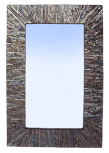 Modern Classic Lacquer Pearl Shell Inlay <b>Wall</b> <b>Mirror</b> Round Decorative <b>Hanging</b> <b>Mirror</b> OEM ODM Wholesale - Product Image 1