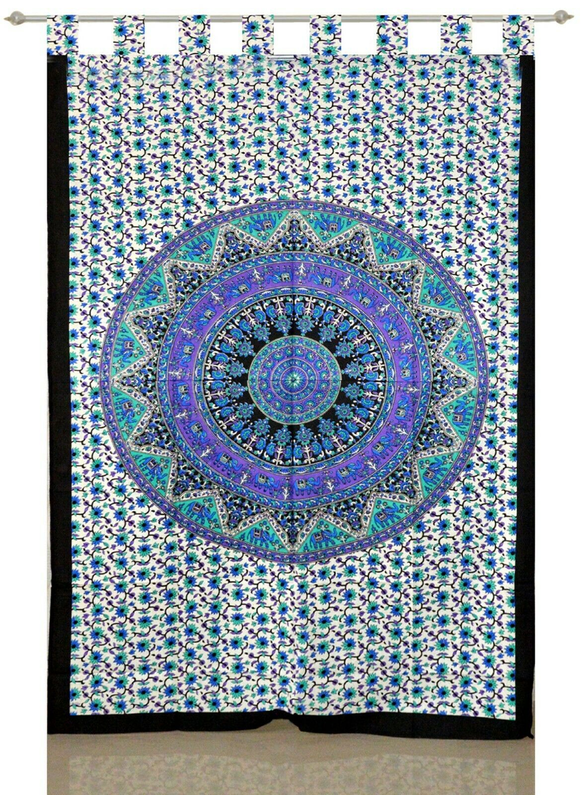 Imprimé animalier bleu