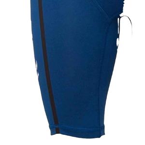 Últimos Pantalones Cortos Deportivos Personalizados de Malla Azul Liso para Hombre al por Mayor para Sublimación - Product Image 5