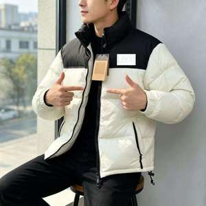 Wholesale Puffer <b>Jacket</b> <b>Men</b> Winter Warm Quilted <b>Jacket</b> <b>Lightweight</b> Insulated Outdoor Casual Fashion Clothing Manufacturer - Product Image 2