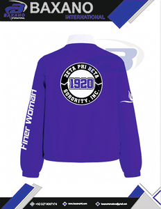 Chaqueta de Carreras de Sarga de Algodón Zeta Phi Beta ZPB para Mujer, Chaqueta de Motociclismo de Alto Rendimiento, Chaqueta de Motociclista de Alta Velocidad - Product Image 6