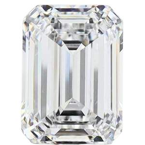 Diamante Cultivado en Laboratorio con Corte Esmeralda de 1.10ct, Color D, VVS2, Certificado por IGI para Joyería - Product Image 2