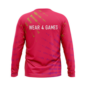 Camiseta Deportiva Ligera sin Costuras para Hombre W4G, Cuello Redondo, Corte Ajustado, Transpirable, de Secado Rápido, con Estampado Personalizado, Elástica en Cuatro Direcciones, Antibacteriana - Product Image 3