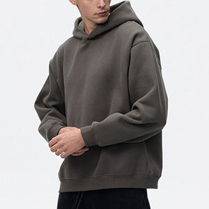 Custom <b>Mens</b> Regular Fit Hoodie French Terry Embroidered Streetwear <b>Pullover</b> Apparel Manufacturer - Product Image 6
