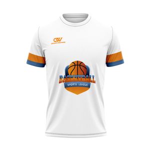Wholesale Basketball Shooting Shirts Short Sleeve 100%Polyester Custom Design Sublimated Autumn Applique Sportswear OEM ODM - Product Image 1