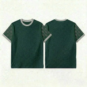 T-shirt pour homme à manches courtes, contrôle de l'humidité, couleur unie, séchage rapide, performance, style basique, style USA - Product Image 1