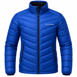 Doudoune matelassée pour homme à col montant, imperméable, zippée, style streetwear décontracté, idéale pour l'hiver, à prix réduit - Product Image 6