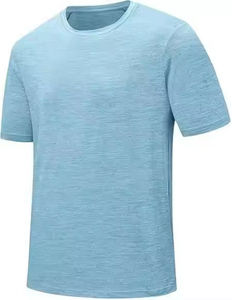 Men's 100% Cotton T-Shirt Comfortable Summer Wear Breathable Everyday Casual Short Sleeve Regular Fit High Quality - Product Image 1