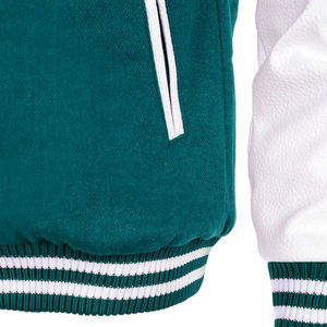 <b>Top</b> Fashion Men's Geometric Stand Baseball Varsity Jackets Stylish Sports Apparel Custom Windbreaker Waterproof Plus Size - Product Image 2