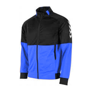 Blouson de sport pour homme à blocs de couleur, col montant, fermeture éclair, coupe-vent, en polyester, pour l'automne, coupe droite - Product Image 6