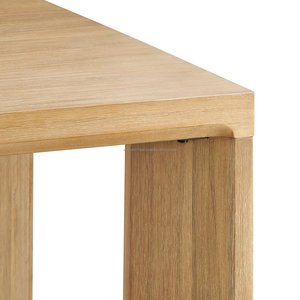 Juego de Comedor Moderno de Madera, 6 Sillas con Respaldo Sólido, Mesa Rectangular, Estilo Escandinavo, Muebles Duraderos para el Hogar - Product Image 3