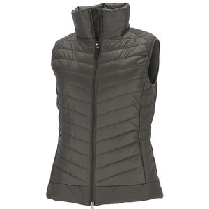 Chaleco Acolchado de Lona para Invierno con Cremallera, Logotipo Personalizado, Ropa Urbana, Abrigo sin Mangas de Moda, Gilet Ecuestre para Mujer - Product Image 2