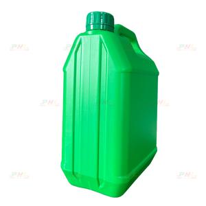 Envase Cuadrado Verde de HDPE de 5000 ml (5 Litros) con Tapa de Rosca de 42.5 mm para Productos Químicos, de Vietnam, PHLPlasticCo - Product Image 1